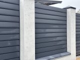 Фото  3 Забор металлический ЖАЛЮЗИ тип Standart (Стандарт 60/300мм) однослойное, двухслойное покрытие 2337332