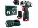 Фото  1 Акумуляторний шуруповерт Metabo PowerMaxx BS Basic 2х2,0 Ач картонна коробка (600984000) 3743422