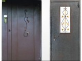 Фото  1 дверь стандартной металлоконструкции, покрытая антивандальным полимерным покрытием с внутренней и внешней стороны. 258090