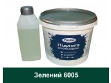 Фото  1 Эпоксидный наливной пол для складов и гаража Plastall™ 10 кг Зеленый 3768840