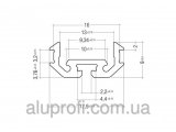 Фото  2 Профиль светодиодный алюминиевый Z-200 ПАС-2928 2252595