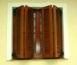 Фото  1 Ставни деревянные дуб, меранти. Деревянные ставни польского производства Urzedowski 62779