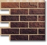 Фото  1 Цокольный сайдинг Кирпич жженый 1,130 х 0,475 м 79034